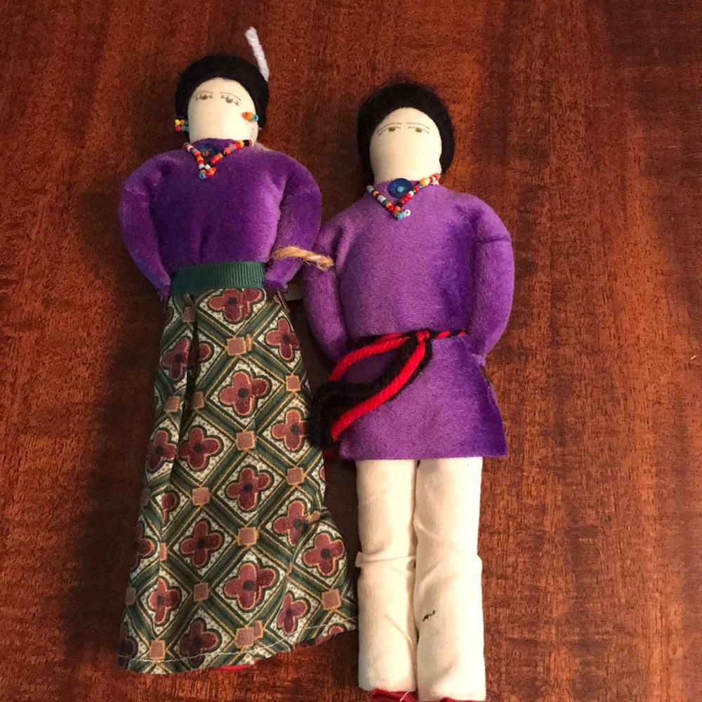 Dolls- Ethnic- Cloth NWT